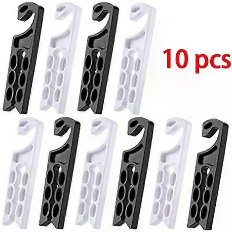 Crochets de ventilation pour voiture - Lot de 10 supports de climatisation à clipser (couleurs assorties) (1/4)
