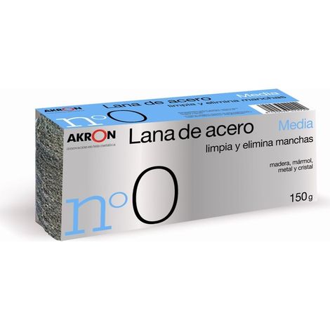 LANA ACERO AKRON MEDIA Nº 0 ROLLO 150 GR. REF.2292
