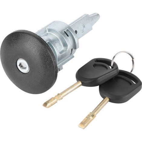 Barillet de serrure de porte avant droite avec 2 clés pour Ford Transit MK6 20002016 (1/5)