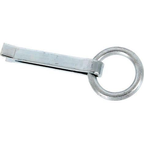 Filiyano-Crochet - peigne - anneau de suspension - œillet d'Albert - 204600 - anneau de fixation - galvanisé - pour ancrage - 170 mm x Ø65 mm