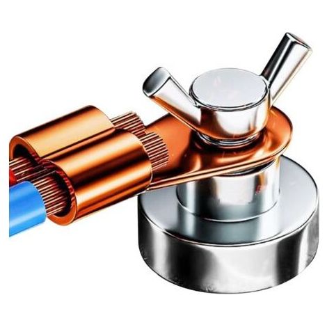 Welding Magnet, Strong Grounding Magnet Tool, Adjustable Single Head Weld Accessories for Cutting and Factories, 500a Current Rating, Large (1/5)