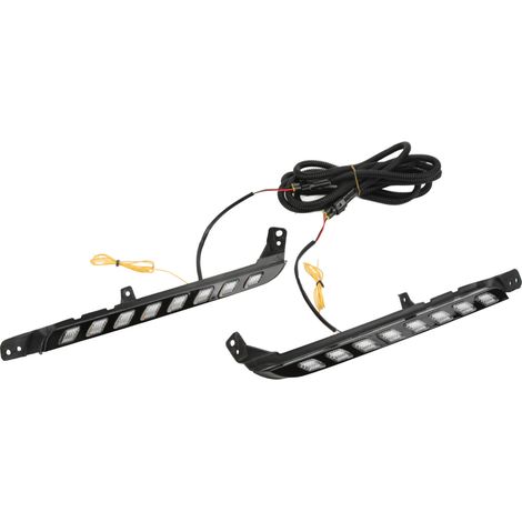 Phare de jour LED 12V Streamer double couleur pour feux de conduite remplacement Hilux 2020+ (1/5)