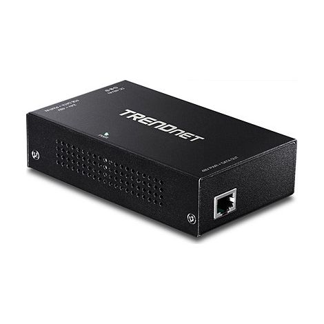 Ripetitore Amplificatore POE Trend Net TPE-E110 con Porta LAN 10/100/1000 Mbps, Colore Nero (1/3)