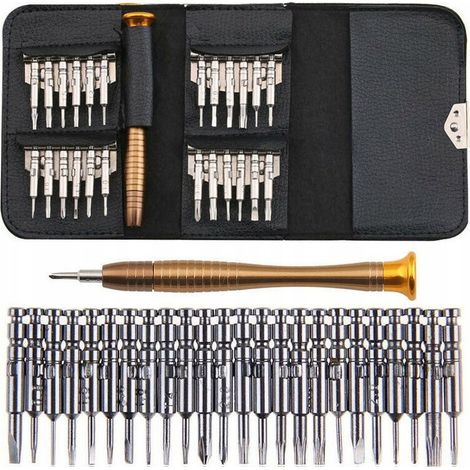 Juego de destornilladores de precisión 25 en 1, destornilladores Torx (1/5)