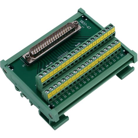 Connecteur PCB DB37-G7 Mâle Droit, Module Adaptateur Terminal 60V DC (1/5)