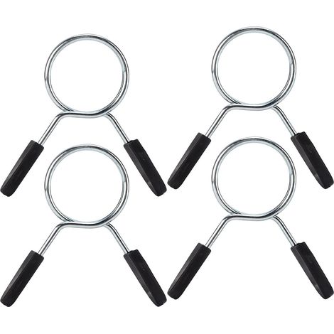 Serrure de Collier D'haltères, Pinces de Collier à Ressort D'haltère, Pinces de Barre de Poids, Pinces D'haltères pour (1/5)
