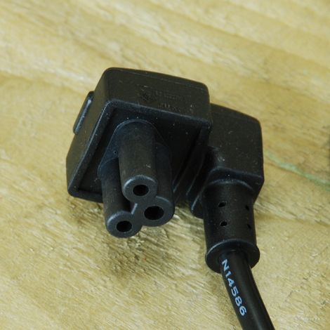 Spare Mains Power Cord C5 1m (1/3)