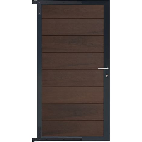 ÖLAND-Tor-Komplettset 90 x 175 cm, ip /anthrazit