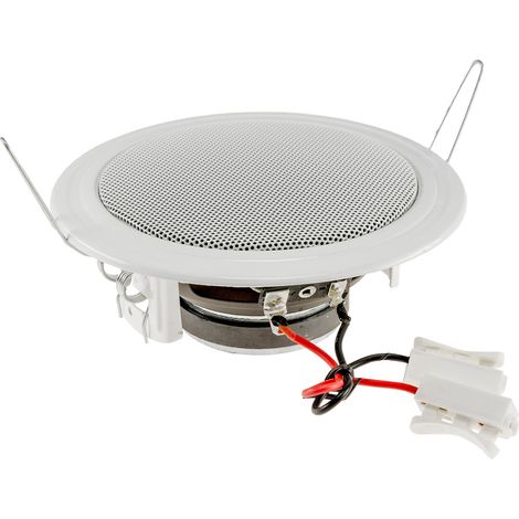 Haut-parleur encastrable CHILITEC CTE-14w, 60 W, Ø d'installation 108 mm, blanc (1/4)