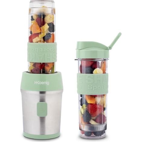 Hkoenig SMOO18 Mini Mixer Tragbar Pastellgrün