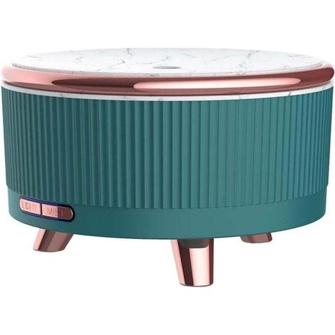 Humidificateur, XU, Diffuseur d'arôme silencieux à ultrasons, Diffuseur de brume d'air 500 ml, Fonction d'arrêt automatique de la veilleuse, Pour chambre à coucher Bebe Yoga Office Spa sans BPA - (1/4)