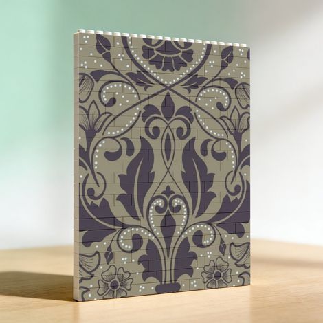Cadre artistique en briques, cadeau de la Saint‑Valentin et anniversaire (1/5)