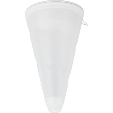Lampe solaire suspendue conique à LED, à insérer dans le sol, pour la décoration de jardin et de cour extérieure. Lumière blanche : toujours allumée. (1/5)