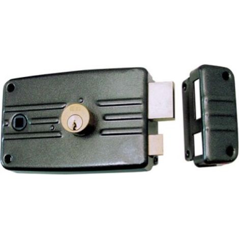 Serrure de porte Iseo 481 porte d&39entrA e 60 mm avec carrA  de 8 mm