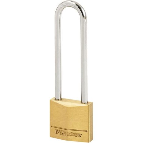 MASTER LOCK - Cadenas laiton 50 mm anse 64 mm