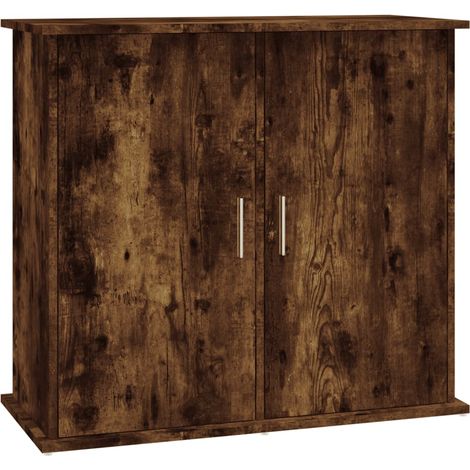 Base per mobiletto per acquario 81 x 36 x 73 cm legno ingegnerizzato marrone 020045074