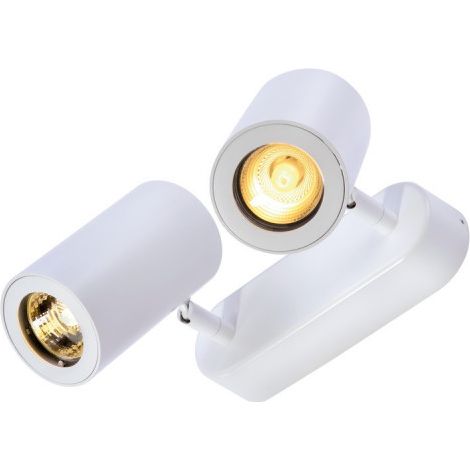 Applique et plafonnier ENOLA B spot 2 blanc GU10 max. 2x50W - SLV - 152021 (1/6)