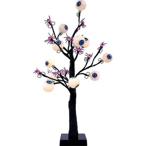 1 lampe de nuit créative en forme de branche pour décorations d'Halloween