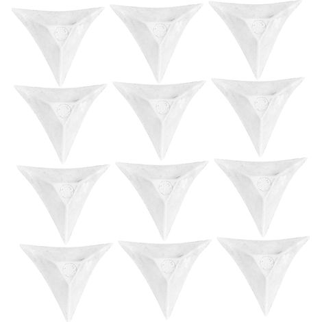 300 protège-coins pour meubles - transparent - PVC - triangulaire (1/5)