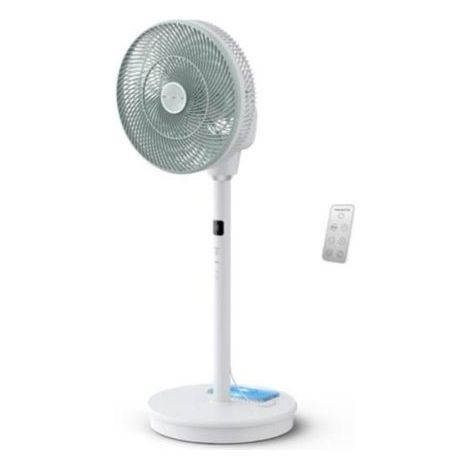 Standventilator - ROWENTA - QV5050F0 Turbo Silence Compact 3D Nomad - 34 cm - 20 W - Kabelgebunden/drahtlos