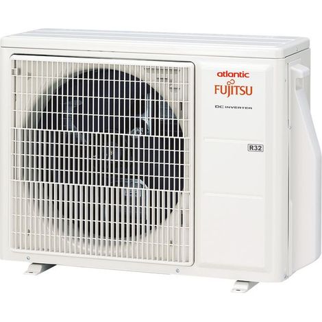 Climatisation unité extérieure monosplit 5200W – Puissance frigorifique 5200W – EER 3,74 – Débit d'air 2350 m³/h – Pression acoustique 50 dB(A) – Atlantic Fujitsu