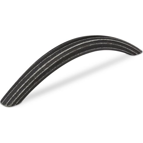 Bogengriff DIVIN BA 128 mm Zinn schwarz (1/5)