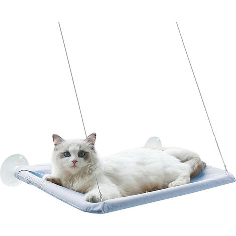 Perchoir Pour Chat Fenêtre - Support À Ventouse En Acier Inoxydable - Plateforme Solaire Pour Chat - 1 Pièce (1/5)