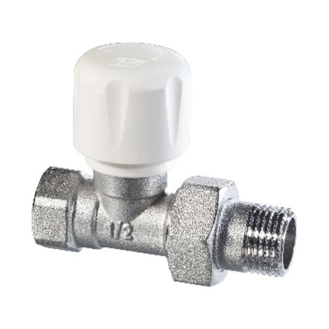 VALVOLA DIRITTA ECO ATTACCO FERRO 3/8 S.F.