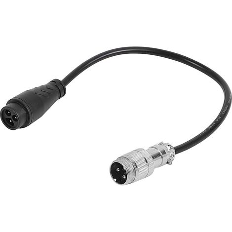 Accessories for electric charging cable for mini-scooters: waterproof cable adapter with male and female connectors