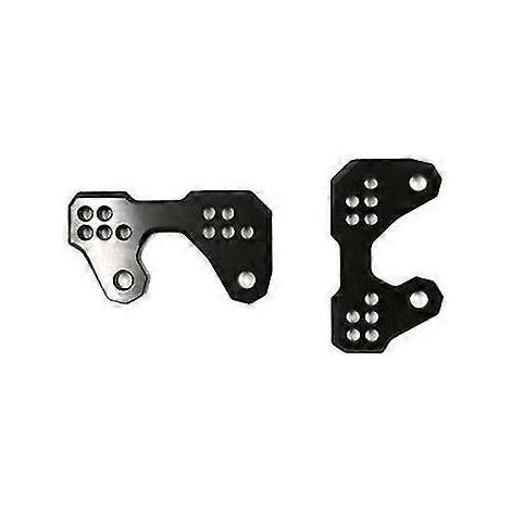 Für Yamaha MT03 MT03 YZFR3 R25 2015-2020 Motorrad-Fußrasten hinten, Fußrastenhalterung, Fußrastenfuß, Fußrastenhalterung, Pedalhalterung hinten – Schwarz (1/5)