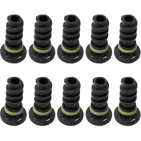 Bouchon de vidange d'huile moteur en plastique pour Mercedes-Benz C63 AMG S550 S550e A0029902017 0029902017 (bague verte) - Lot de 10 (1/5)