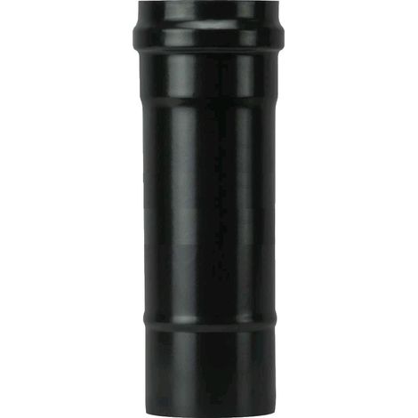 Tubo per Stufa a Pellet Acciaio rivestito con smalto porcellanato 25H cm 8 cm - PNL802 Diametro 8 cm Tubo da 25H cm (1/3)