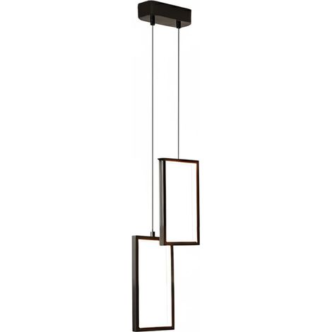 LAMPADARIO A SOSPENSIONE TOOLIGHT LHJ085-2CP  BLACK