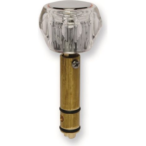 Vitone miscelatore Asiem con maniglia in acrilico ASIE0200KIT