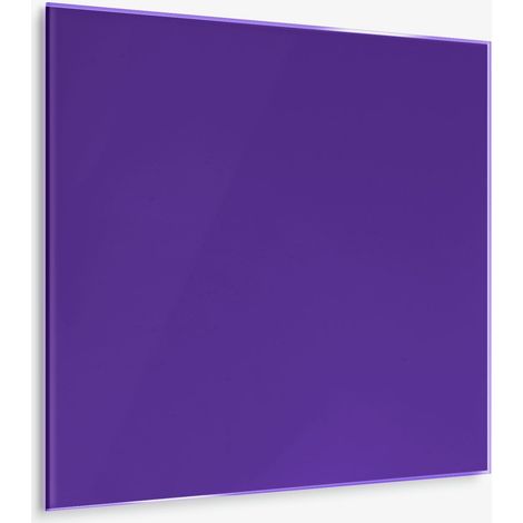 Tableau magnétique en verre Violet 45 x 50 cm