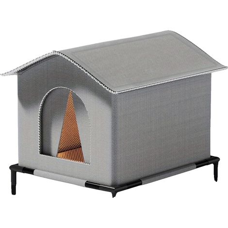 Cuccia per gatti, design impermeabile, struttura pieghevole, 42x42x42 cm (1/2)