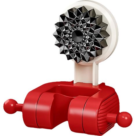 Support De Pommeau De Douche À Ventouse,Support Réglable Pour Douche,Console De Pulvérisation De - Pour Mur De Salle De Bain Maison Camping-Car Serviettes Loofah (1/5)