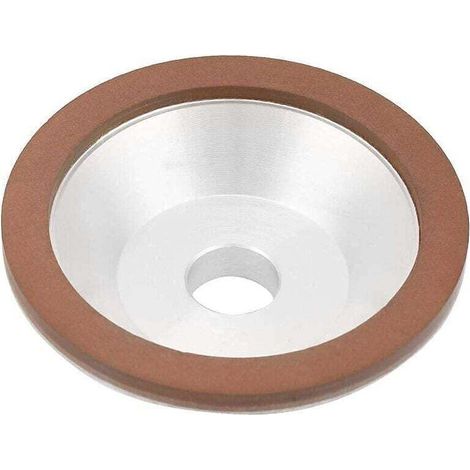 Bowl-shaped diamond grinding wheel, 100 mm diamond grinding wheel, 180 grit grinding wheel, grinding wheel for carbide (1/5)