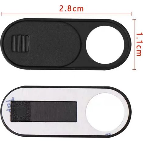 2x Cache Caméra Intérieure Protection Confidentialité pour Tesla Model 3 Y S X - Cache-Objectif Caméra Anti-Espion, Protecteur Vie Privée Voiture Connectée - Noir