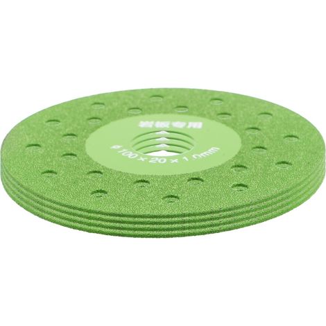 Lot de 4 Disques de Découpe Diamantés pour Plaques Rocheuses et Verre, Alliage Adamas, Coupe Précise Déchets pour Rénovations Professionnelles (1/5)