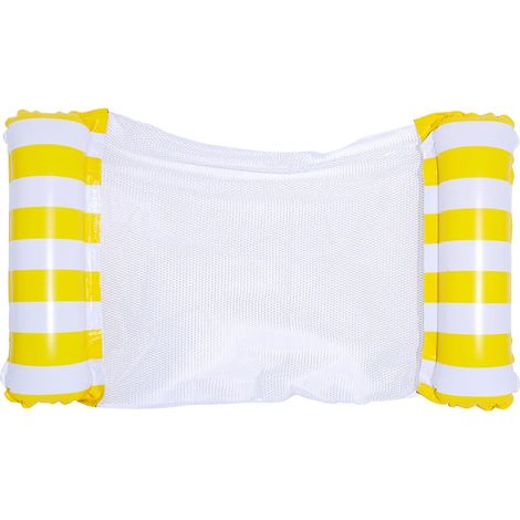 Hamacs et chaises longues aquatiques, matelas de natation gonflables, jouets pour fêtes à la piscine