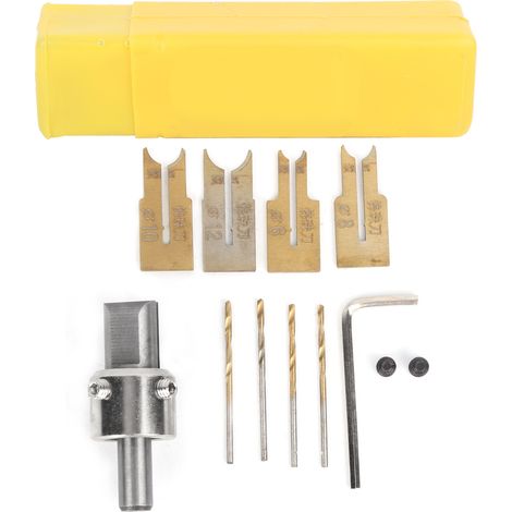 Kit 12 pièces fraises à bois en acier allié, accessoires de défonceuse pour perçage et sculpture, lot d’outils de menuiserie. (1/5)