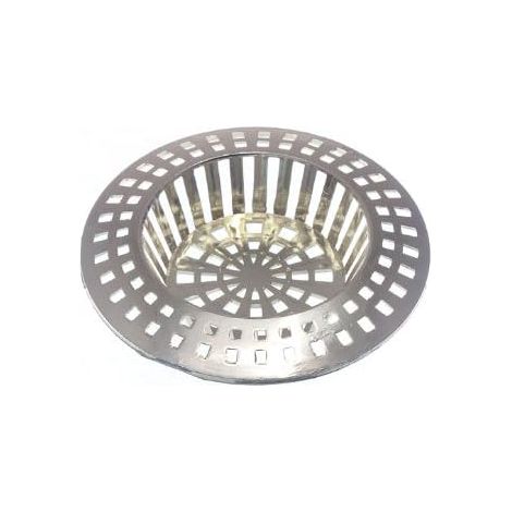 Lot de 50 filtres pour évier de douche en plastique laitonné EB 80 mm