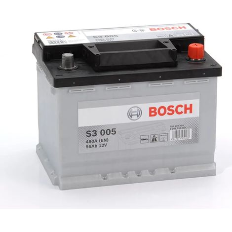 Batería de coche 56 Ah 480 A EN Bosch S3005