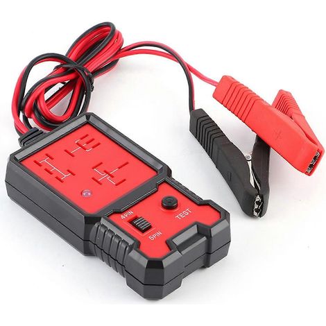 12V-Elektronikrelais-Tester, professionelles Kfz-Batterieprüfgerät, Kfz-Diagnosegerät