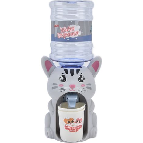 Fontaine à eau jouet pour enfants en forme de tigre, distributeur d'eau miniature cadeau pour tout-petits (1/5)