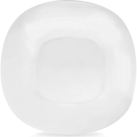 Assiette plate en verre peu profonde LUNA 26,5 cm (1/5)