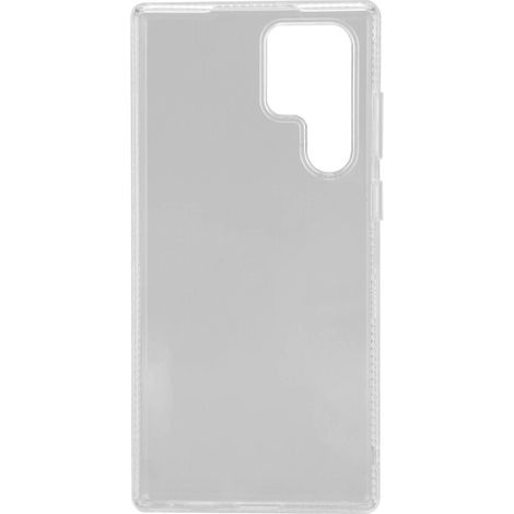 Custodia per telefono in TPU ultra sottile e antiurto per Galaxy S22 Ultra, con design trasparente, tecnologia anti-ingiallimento e compatibile con la ricarica wireless. (1/2)