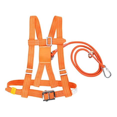 Kits de Harnais de Sécurité, Harnais Antichute de Sécurité, Harnais Réglable en Hauteur à 6 Stypes pour Ceinture, Ceinture de Sécurité, Corde de Sauvetage, Travail Aérien (1/5)