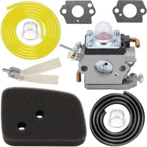 Carburateur pour Husqvarna 122HD45 122HD60 522HD60S 522HDR60S pour Jonsered HT2223T HT2218 Taille-haie Remplace 523012401 596658301, XU, Avec Filtre à air Filtre à Carburant Ligne de Carburant - (1/4)
